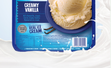 浅绿夏天清凉美味冰淇淋介绍长单页缩略图