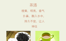 简洁中国风复古典雅茶缘茶叶推广促销长单页缩略图